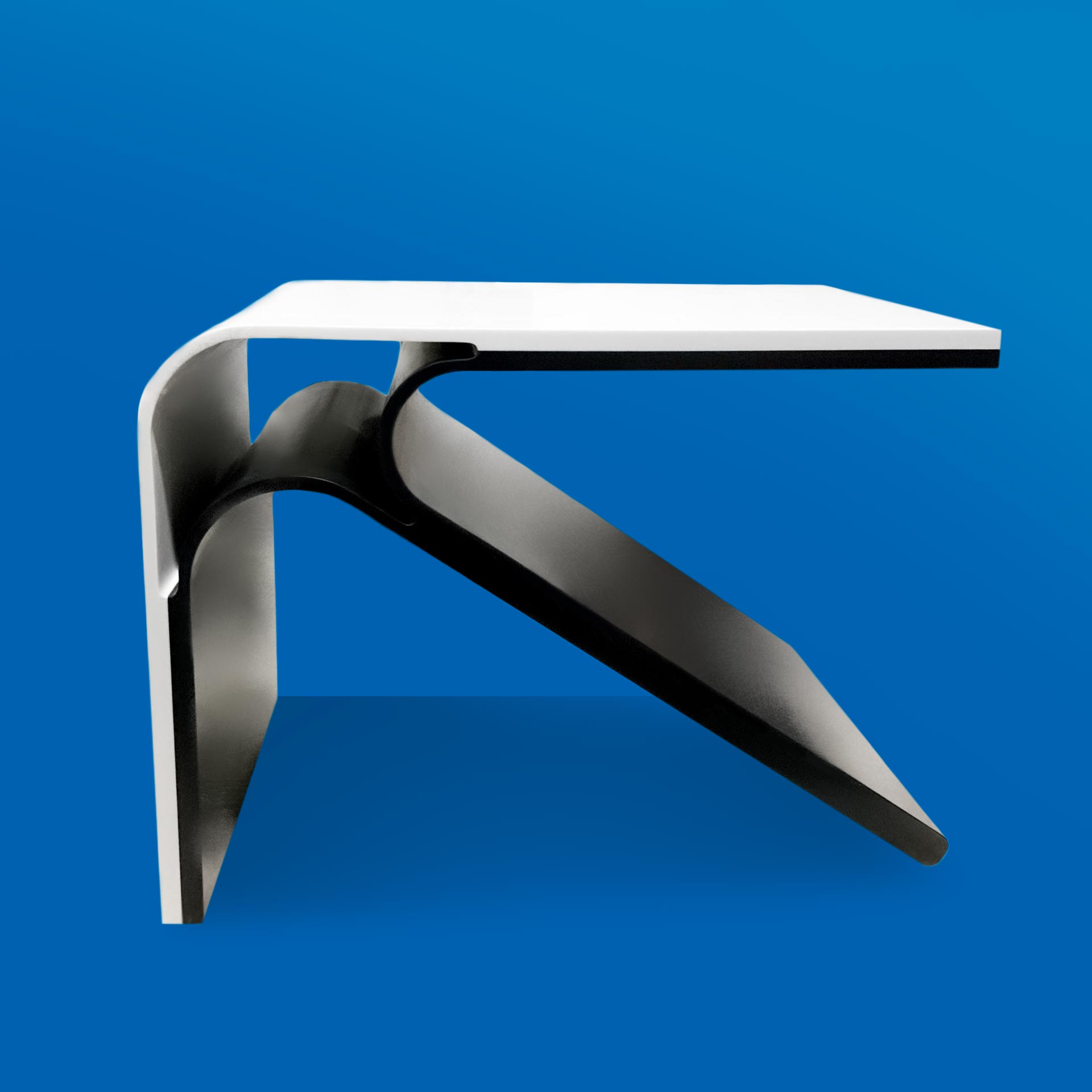 Dettaglio Tavolino -Solid Surface